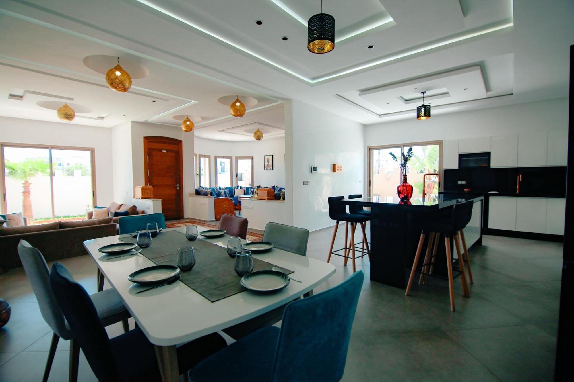 Villa Moderne A 5 Min De La Plage Avec Jardin Et 3 Salons Essaouira Exterior photo