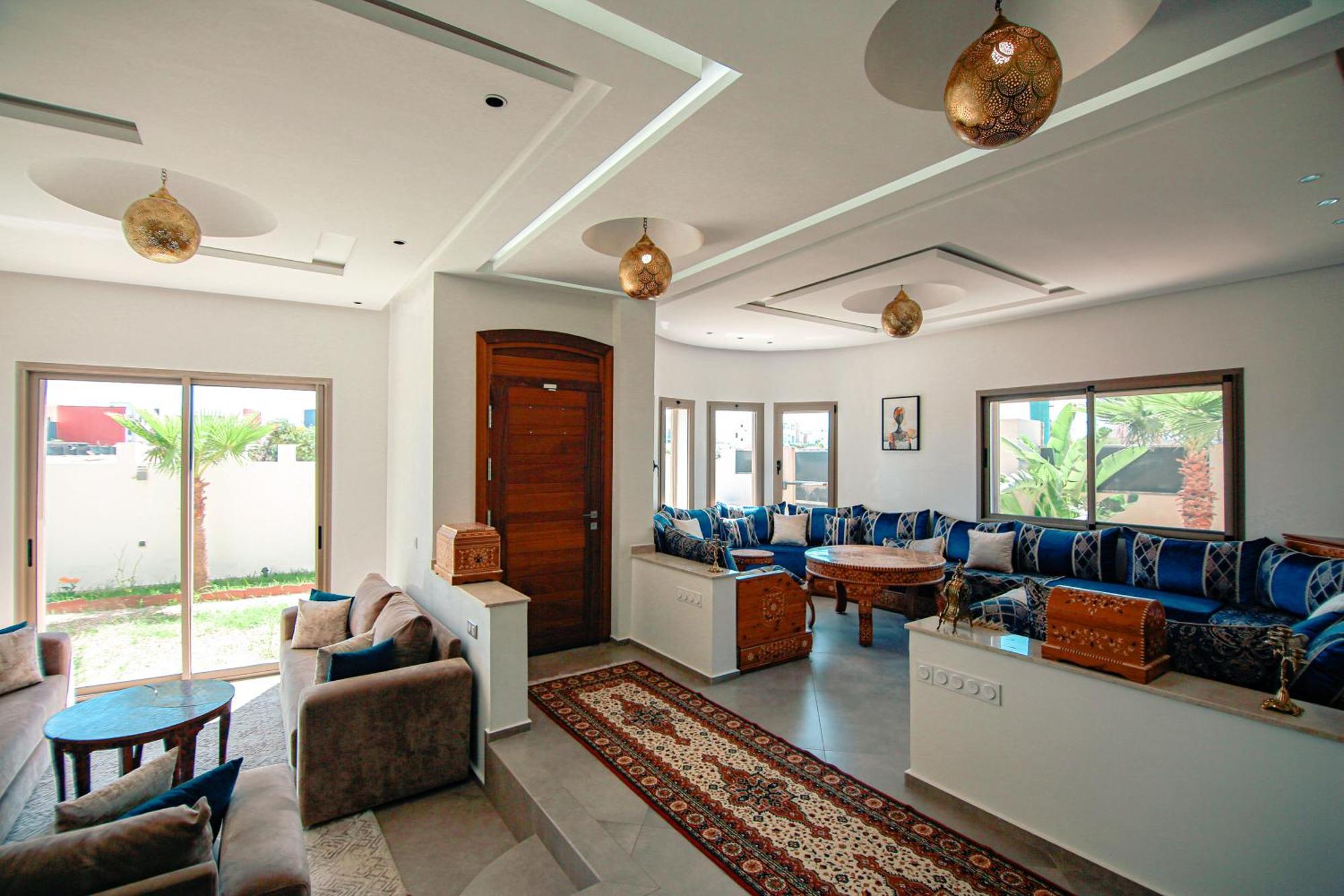 Villa Moderne A 5 Min De La Plage Avec Jardin Et 3 Salons Essaouira Exterior photo