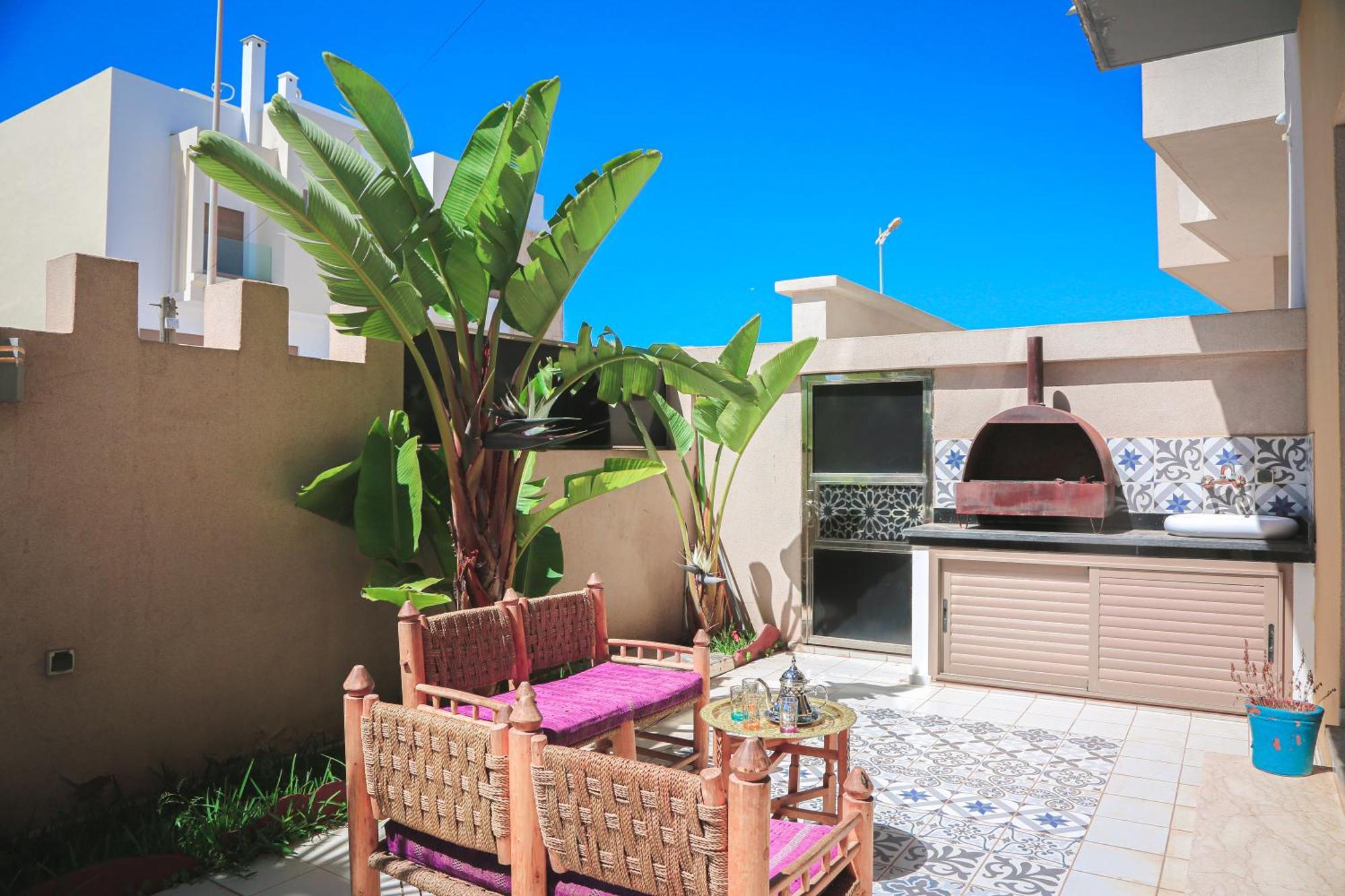 Villa Moderne A 5 Min De La Plage Avec Jardin Et 3 Salons Essaouira Exterior photo